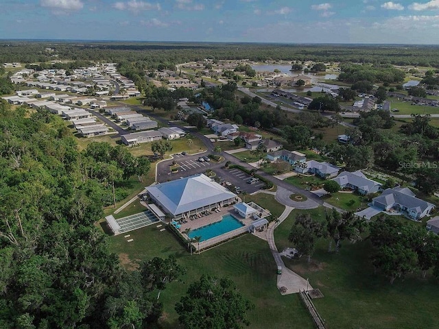 drone / aerial view