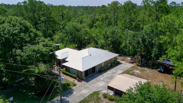 9365 Lemon Dr, Lake Wales, FL 33898 - view from above of property featuring a forest