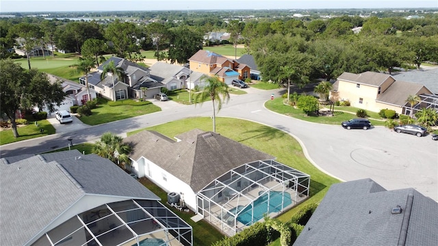 2200 Mallory Cir, Haines City, FL 33844 - aerial perspective of suburban area