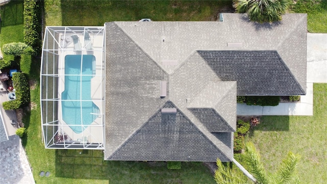 2200 Mallory Cir, Haines City, FL 33844 - aerial view of property and surrounding area with a pool