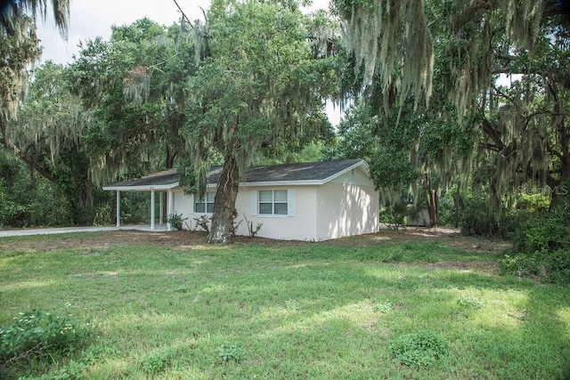 4725 Kayworth Rd, Lake Wales, FL 33898 - view of outdoor structure featuring an attached carport