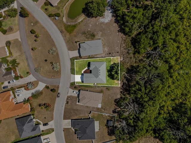 drone / aerial view