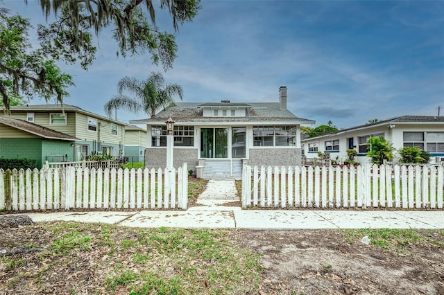 view of front of house