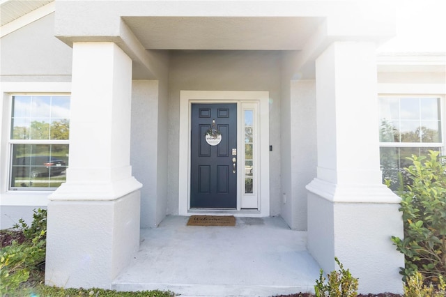 view of property entrance