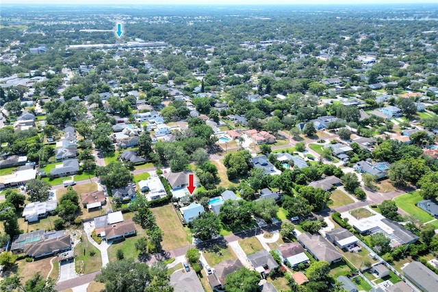 view of aerial view