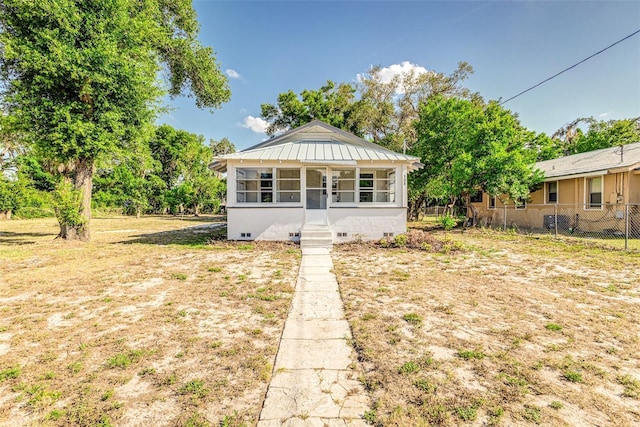 view of bungalow