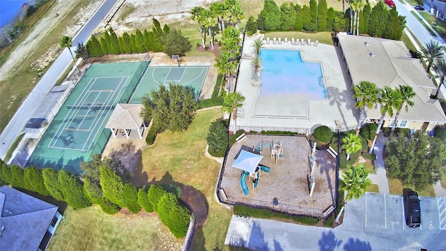 aerial view
