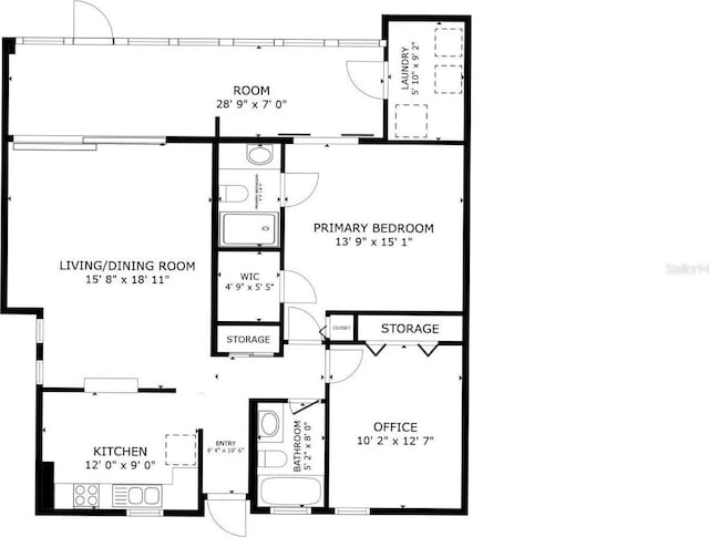 view of layout