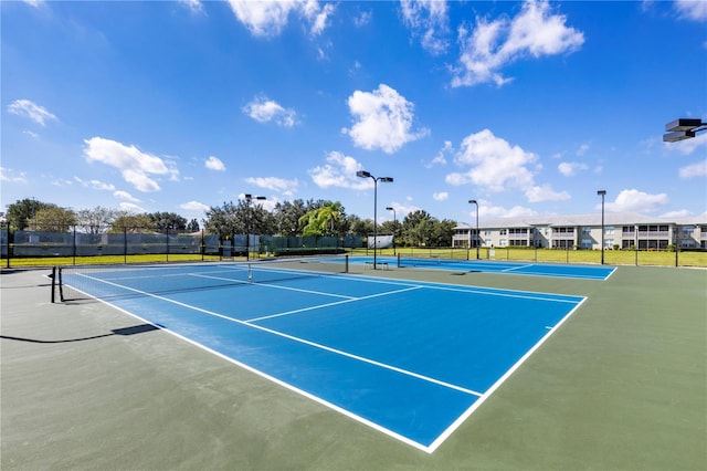 view of sport court with basketball court