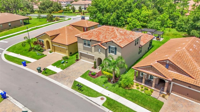 birds eye view of property featuring a residential view