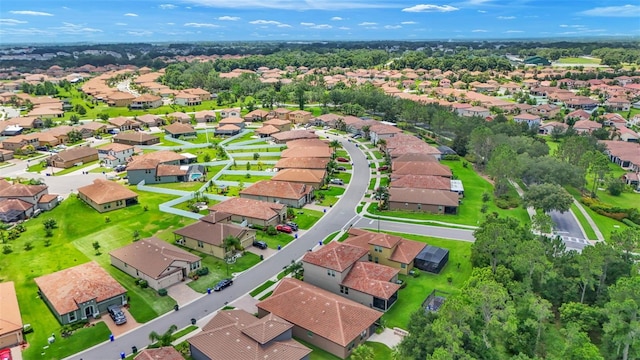 birds eye view of property featuring a residential view