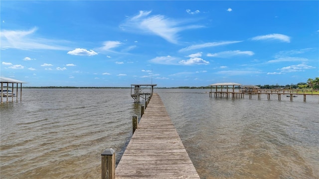 7884 N Lake Buffum Shores Rd, Fort Meade, FL 33841 - view of dock featuring a water view