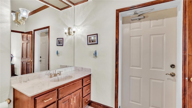 7884 N Lake Buffum Shores Rd, Fort Meade, FL 33841 - bathroom with vanity