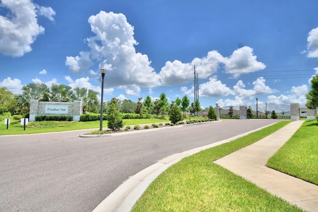 view of road