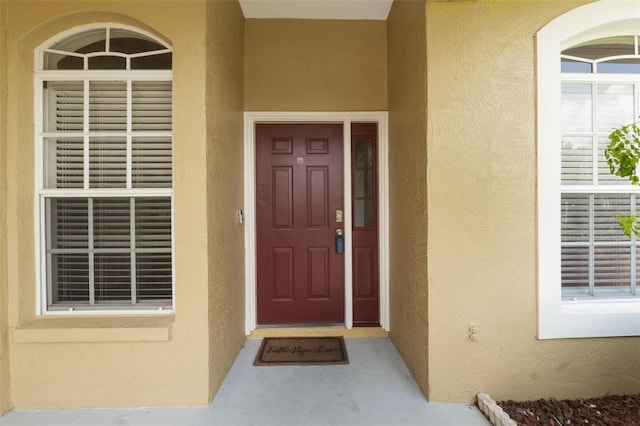 view of property entrance