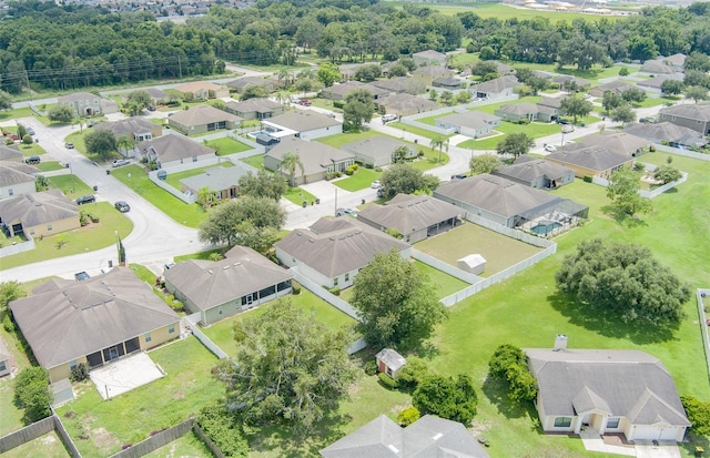 bird's eye view featuring a residential view