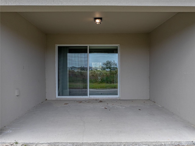 exterior space with a patio