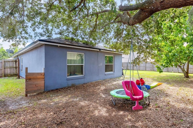 view of rear view of property