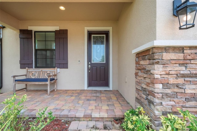 view of property entrance