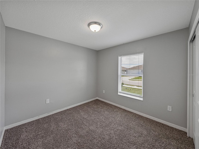 1029 Mattie Pointe Way, Auburndale, FL 33823 - spare room featuring carpet floors, baseboards, and a textured ceiling