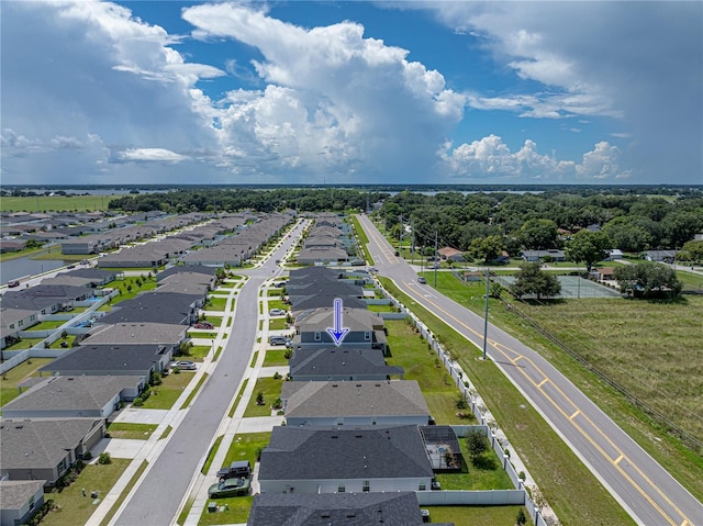 1029 Mattie Pointe Way, Auburndale, FL 33823 - birds eye view of property featuring a residential view