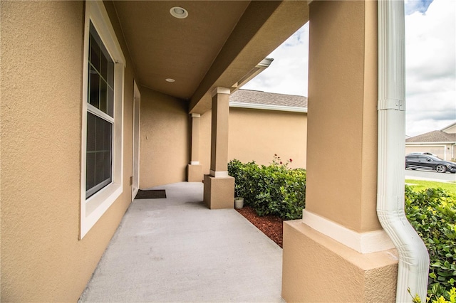 view of patio / terrace featuring a porch