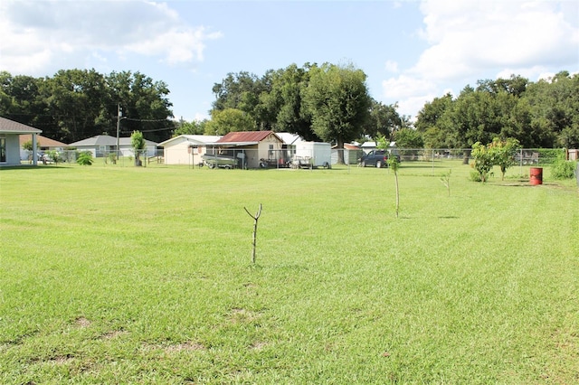 view of yard