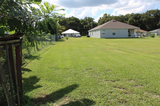 view of yard