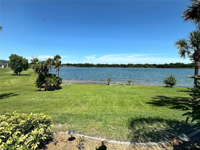 property view of water