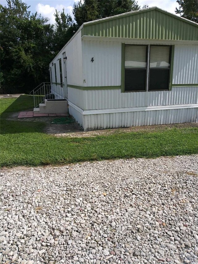 view of side of property