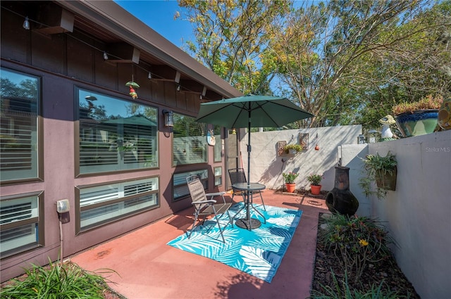 view of patio / terrace