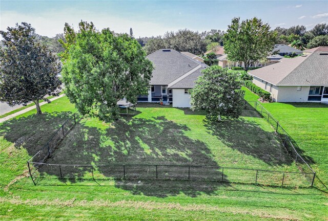 300 Winona Ct, Auburndale, FL 33823 - aerial view of property and surrounding area
