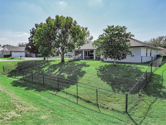 300 Winona Ct, Auburndale, FL 33823 - view of yard