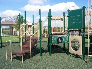 view of community jungle gym