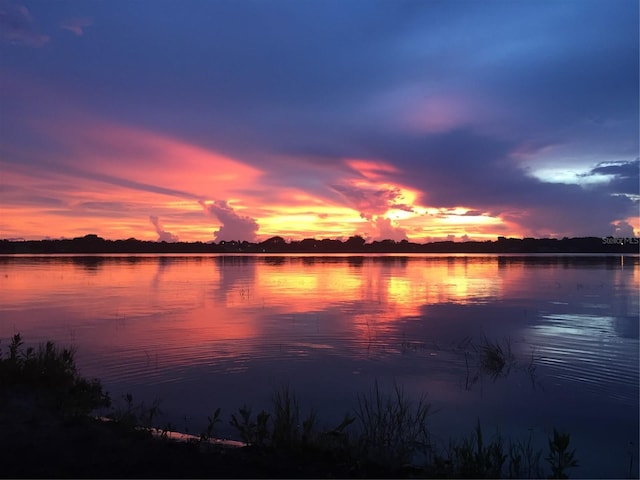 property view of water