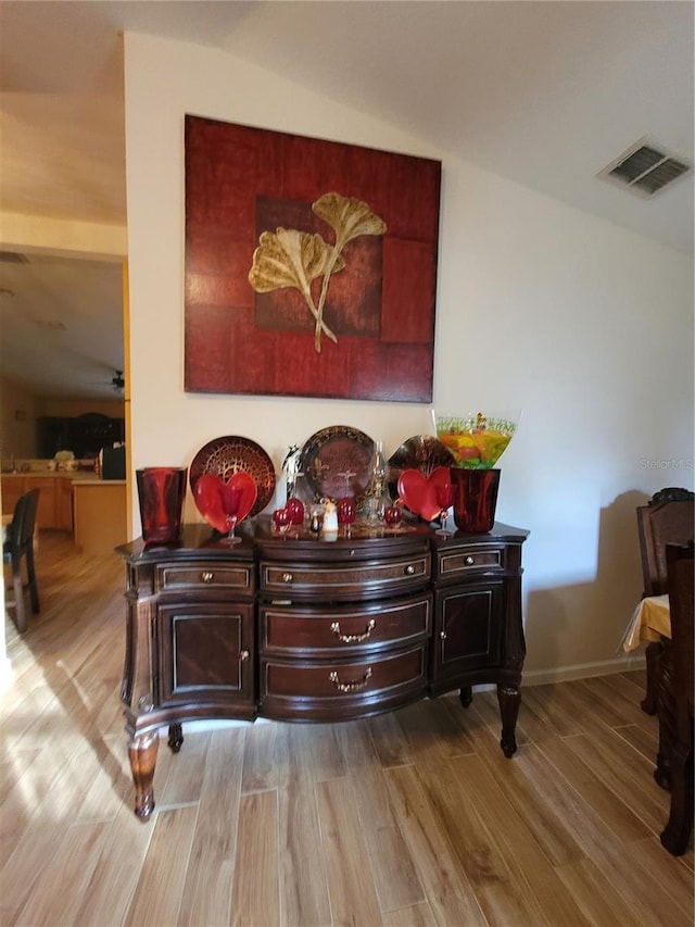 room details featuring hardwood / wood-style floors