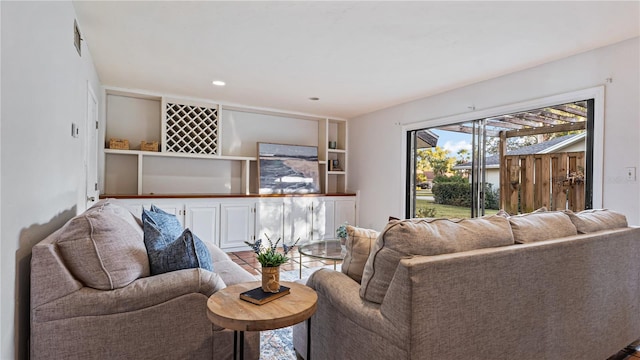 view of living room