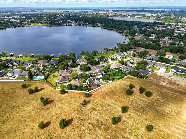 1935 Austin Ter, Winter Haven, FL 33884 - birds eye view of property with a water view and a residential view