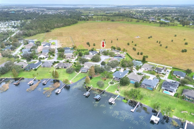 1935 Austin Ter, Winter Haven, FL 33884 - aerial view featuring a water view and a residential view