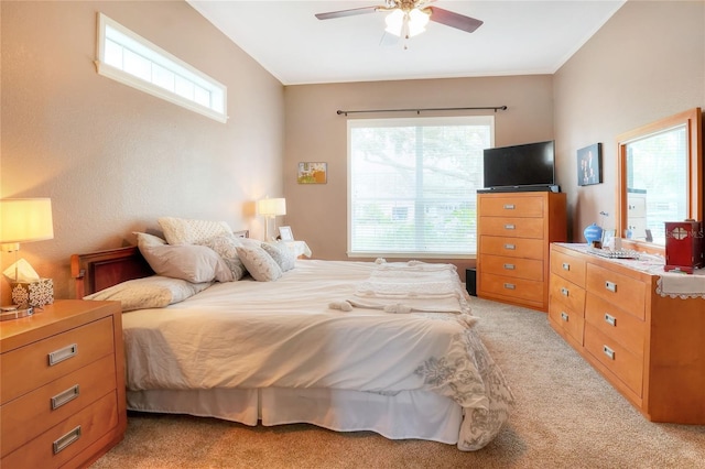 1935 Austin Ter, Winter Haven, FL 33884 - bedroom with light carpet and ceiling fan