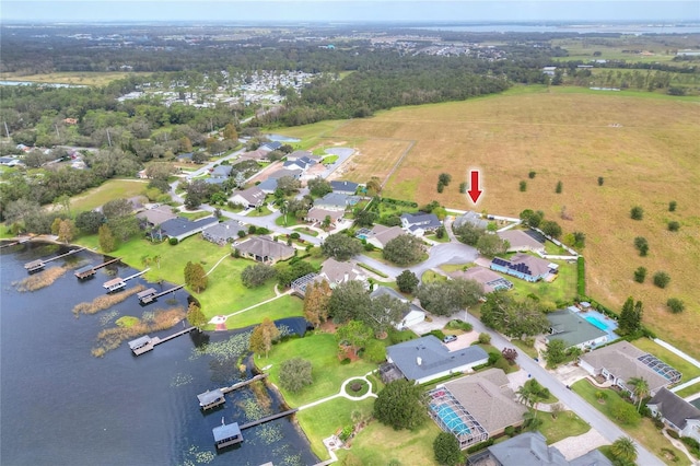 1935 Austin Ter, Winter Haven, FL 33884 - birds eye view of property with a water view