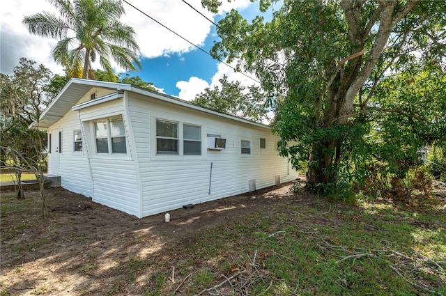 view of side of property