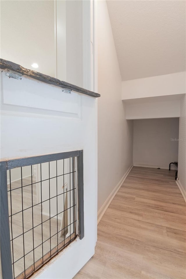 interior space featuring hardwood / wood-style floors