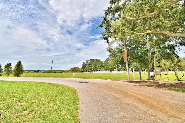 view of road