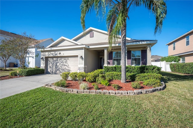 1849 Charleston Ln, Bartow, FL 33830 - single story home featuring a garage, driveway, and stucco siding