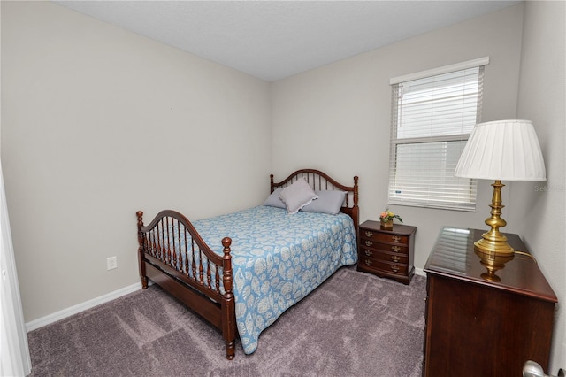 bedroom featuring carpet flooring