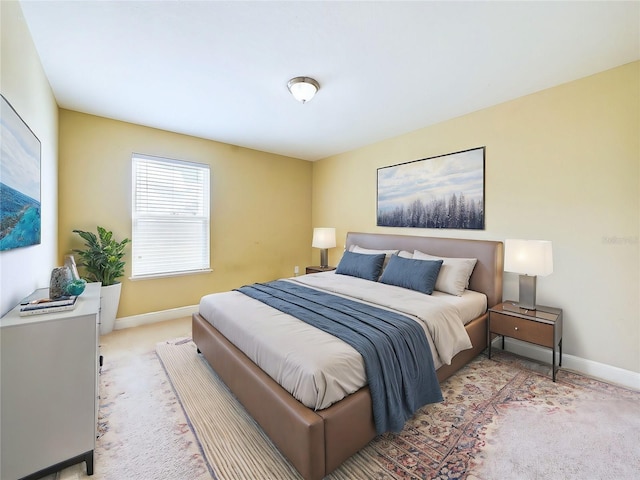 bedroom featuring carpet flooring