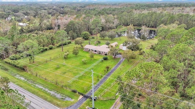 9240 Moore Rd, Lakeland, FL 33809 - drone / aerial view of a heavily wooded area