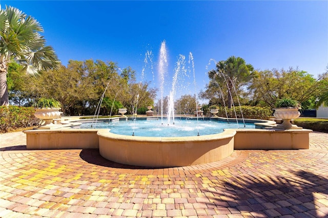 view of pool