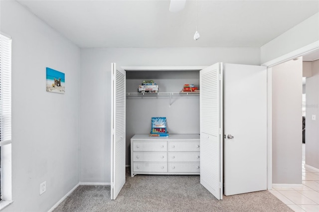 view of closet